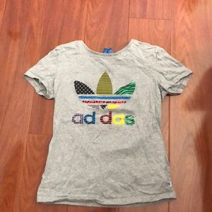 short sleeve adidas top